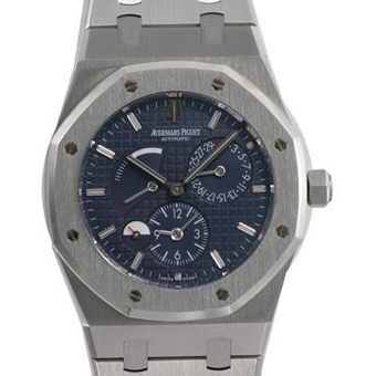 AUDEMARS PIGUET オーデマピゲ ロイヤルオーク コピー 26120ST.OO.1220ST.02 デュアルタイム ブルー